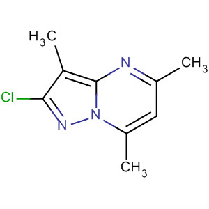 61552-63-4  Pyrazolo[1,5-a]pyrimidine, 2-chloro-3,5,7-trimethyl-