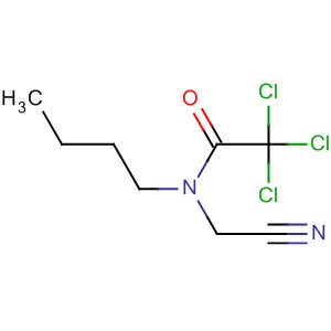 61555-49-5  Acetamide, N-butyl-2,2,2-trichloro-N-(cyanomethyl)-