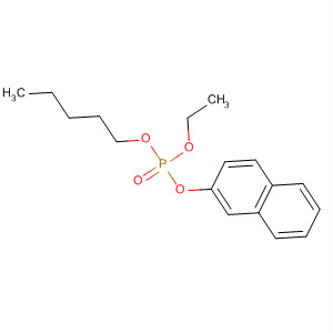 61555-61-1  Phosphoric acid, ethyl 2-naphthalenyl pentyl ester