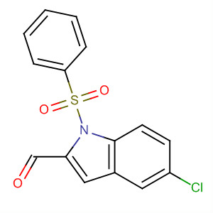 615552-47-1  1H-Indole-2-carboxaldehyde, 5-chloro-1-(phenylsulfonyl)-