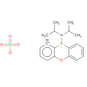 61558-58-5  Phenoxathiinium, 10-[bis(1-methylethyl)amino]-, perchlorate