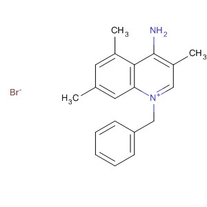 61563-58-4  Quinolinium, 4-amino-3,5,7-trimethyl-1-(phenylmethyl)-, bromide