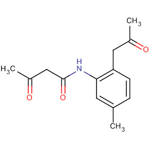 61564-01-0  Butanamide, N-[5-methyl-2-(2-oxopropyl)phenyl]-3-oxo-