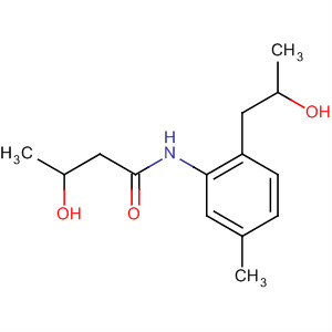 61564-08-7  Butanamide, 3-hydroxy-N-[2-(2-hydroxypropyl)-5-methylphenyl]-