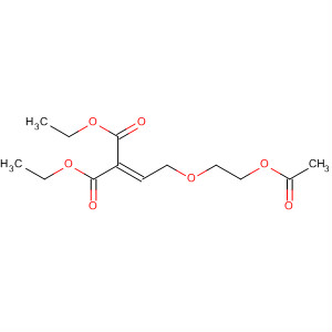 61564-94-1  Propanedioic acid, [2-[2-(acetyloxy)ethoxy]ethylidene]-, diethyl ester