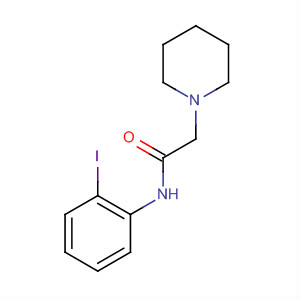 61575-39-1  1-Piperidineacetamide, N-(2-iodophenyl)-