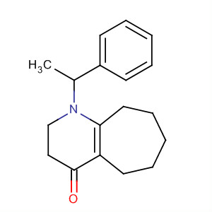 61579-74-6  4H-Cyclohepta[b]pyridin-4-one,1,2,3,5,6,7,8,9-octahydro-1-(1-phenylethyl)-