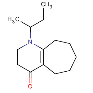 61579-79-1  4H-Cyclohepta[b]pyridin-4-one,1,2,3,5,6,7,8,9-octahydro-1-(1-methylpropyl)-