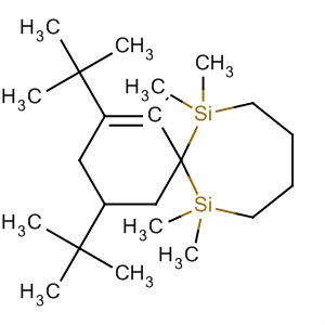61584-68-7  7,12-Disilaspiro[5.6]dodecadienyl,2,4-bis(1,1-dimethylethyl)-7,7,12,12-tetramethyl-