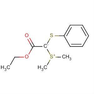 61587-11-9  Sulfonium, dimethyl-, 2-ethoxy-2-oxo-1-(phenylthio)ethylide