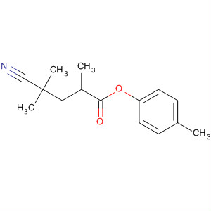 61596-34-7  Pentanoic acid, 4-cyano-2,4-dimethyl-, 4-methylphenyl ester