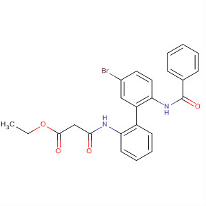 61598-49-0  Propanoic acid,3-[[2-(benzoylamino)-5-bromophenyl]phenylamino]-3-oxo-, ethyl ester