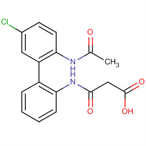 61598-65-0  Propanoic acid,3-[[2-(acetylamino)-5-chlorophenyl]phenylamino]-3-oxo-
