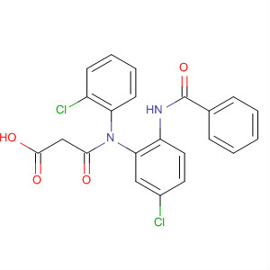 61598-71-8  Propanoic acid,3-[[2-(benzoylamino)-5-chlorophenyl](2-chlorophenyl)amino]-3-oxo-