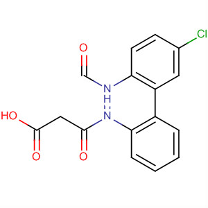 61598-75-2  Propanoic acid,3-[[5-chloro-2-(formylamino)phenyl]phenylamino]-3-oxo-