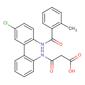 61598-83-2  Propanoic acid,3-[[5-chloro-2-[(2-methylbenzoyl)amino]phenyl]phenylamino]-3-oxo-