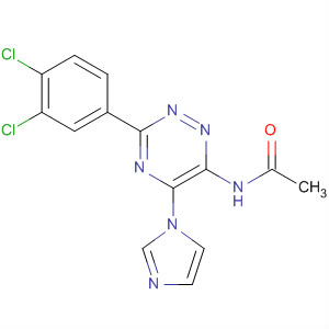 61602-14-0  Acetamide,N-[3-(3,4-dichlorophenyl)-1H-imidazo[4,5-e]-1,2,4-triazin-6-yl]-