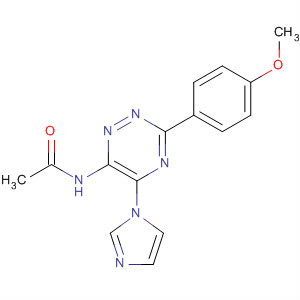 61602-15-1  Acetamide,N-[3-(4-methoxyphenyl)-1H-imidazo[4,5-e]-1,2,4-triazin-6-yl]-