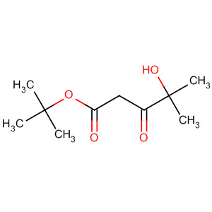 61603-73-4  Pentanoic acid, 4-hydroxy-4-methyl-3-oxo-, 1,1-dimethylethyl ester