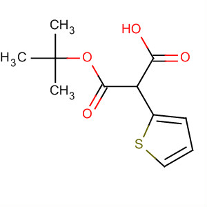 61606-34-6  Propanedioic acid, 2-thienyl-, mono(1,1-dimethylethyl) ester