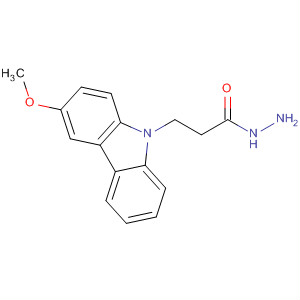 61606-44-8  9H-Carbazole-9-propanoic acid, 3-methoxy-, hydrazide