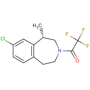 616202-78-9  1H-3-Benzazepine,8-chloro-2,3,4,5-tetrahydro-1-methyl-3-(trifluoroacetyl)-, (1S)- 616202-78-9  1H-3-Benzazepine,8-chloro-2,3,4,5-tetrahydro-1-methyl-3-(trifluoroacetyl)-, (1S)-