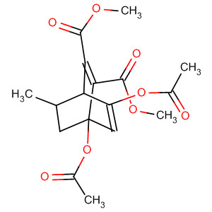 61621-46-3  Bicyclo[2.2.2]octa-2,5-diene-2,3-dicarboxylic acid,1,5-bis(acetyloxy)-8-methyl-, dimethyl ester