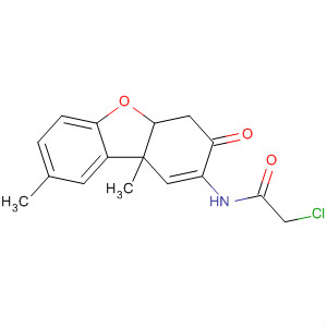 61132-61-4  Acetamide,2-chloro-N-(3,4,4a,9b-tetrahydro-8,9b-dimethyl-3-oxo-2-dibenzofuranyl)-, cis-