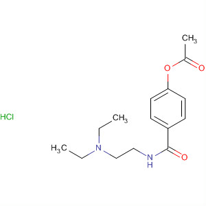 61137-65-3  Benzamide, 4-(acetyloxy)-N-[2-(diethylamino)ethyl]-,monohydrochloride