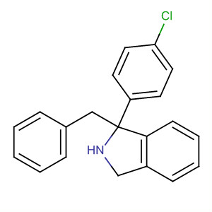 61139-53-5  1H-Isoindole, 1-(4-chlorophenyl)-2,3-dihydro-1-(phenylmethyl)-