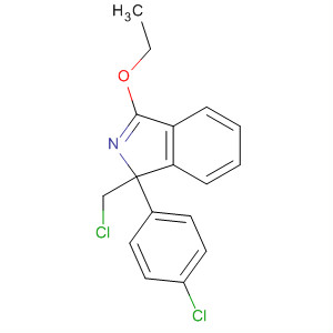 61139-61-5  1H-Isoindole, 1-(chloromethyl)-1-(4-chlorophenyl)-3-ethoxy-