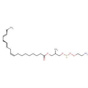 61145-78-6  9,12,15-Octadecatrienoic acid,3-[[(2-aminoethoxy)hydroxyphosphinyl]oxy]-2-methylpropyl ester,(Z,Z,Z)-