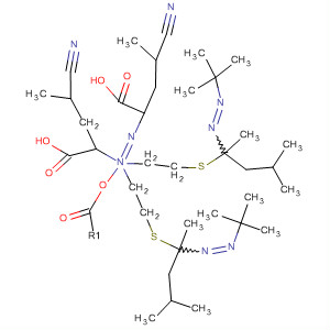 61146-52-9  Pentanoic acid, 4,4'-azobis[4-cyano-,bis[2-[[1-[(1,1-dimethylethyl)azo]-1,3-dimethylbutyl]thio]ethyl] ester