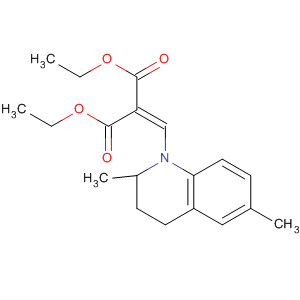 61148-79-6  Propanedioic acid,[(3,4-dihydro-2,6-dimethyl-1(2H)-quinolinyl)methylene]-, diethyl ester