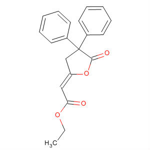 61149-36-8  Acetic acid, (dihydro-5-oxo-4,4-diphenyl-2(3H)-furanylidene)-, ethylester, (Z)-