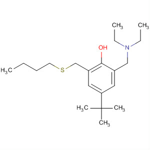 61151-31-3  Phenol,2-[(butylthio)methyl]-6-[(diethylamino)methyl]-4-(1,1-dimethylethyl)-