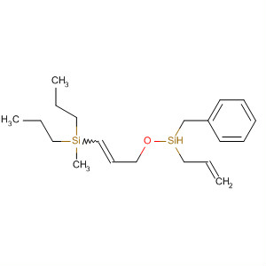 61157-36-6  Silane,ethenylmethyl[[3-(methyldipropylsilyl)-2-propenyl]oxy](phenylmethyl)-