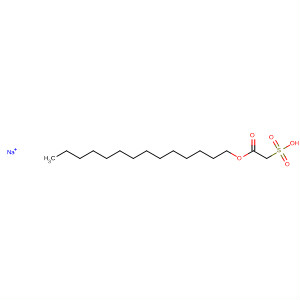 61164-34-9  Acetic acid, sulfo-, 1-sec-tetradecyl ester, sodium salt