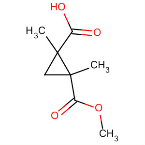 61168-38-5  1,2-Cyclopropanedicarboxylic acid, 1,2-dimethyl-, monomethyl ester,cis-