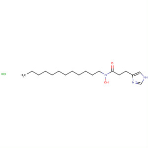 61170-57-8  1H-Imidazole-4-propanamide, N-dodecyl-N-hydroxy-,monohydrochloride