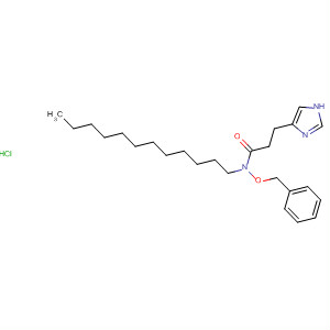 61170-64-7  1H-Imidazole-4-propanamide, N-dodecyl-N-(phenylmethoxy)-,monohydrochloride