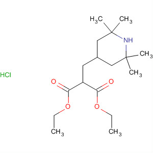 61171-40-2  Propanedioic acid, [(2,2,6,6-tetramethyl-4-piperidinyl)methyl]-, diethylester, hydrochloride