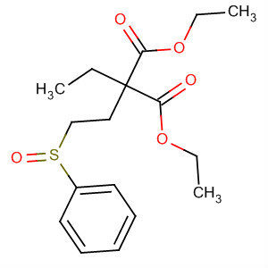 61174-00-3  Propanedioic acid, ethyl[2-(phenylsulfinyl)ethyl]-, diethyl ester