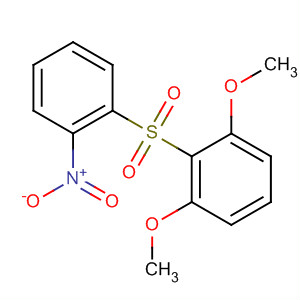 61174-25-2  Benzene, 1,3-dimethoxy-2-[(2-nitrophenyl)sulfonyl]-