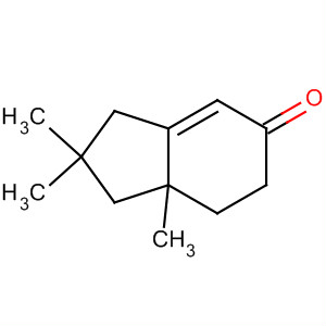 61187-79-9  5H-Inden-5-one, 1,2,3,6,7,7a-hexahydro-2,2,7a-trimethyl-