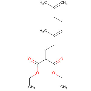 61195-27-5  Propanedioic acid, (3,7-dimethyl-3,7-octadienyl)-, diethyl ester, (E)-