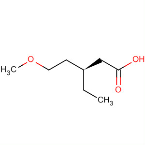 61198-41-2  Pentanoic acid, 3-ethyl-5-methoxy-, (S)-