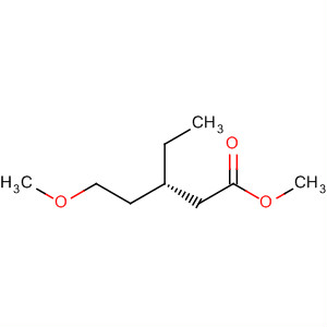 61198-55-8  Pentanoic acid, 3-ethyl-5-methoxy-, methyl ester, (S)-