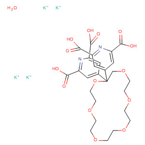 612040-51-4  2,6-Pyridinedicarboxylic acid,4,4'-[(3,6,9,12,15-pentaoxaheptadecane-1,17-diyl)bis(oxy)]bis-,tetrapotassium salt