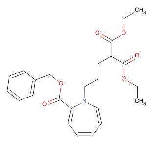 61212-38-2  Propanedioic acid,[3-[hexahydro-2-[(phenylmethoxy)carbonyl]-1H-azepin-1-yl]propyl]-,diethyl ester